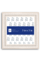 Antique White Wood Frame P721 - 5x5