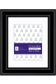 Elegant Diploma Frame – with White Mat P210 - 8x10-Artwork / Frame-11x14