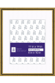 Elegant Diploma Frame - Two Tone - with Mat -P237 - 8x10-Artwork / Frame-11x14