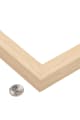 Square Picture Frames Gallery Style with Woodgrain Finish P547 Outside Image