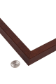 Gallery Wall Picture Frame in Three Classic Wood Tones P502A Outside Image