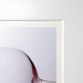 photo mount with visible edges for photo frame