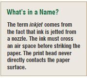 Inkjet definition