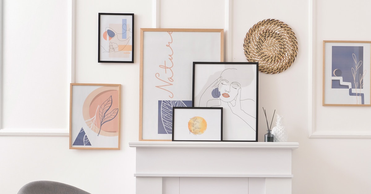 Decorating With Picture Frames: 10 Ideas