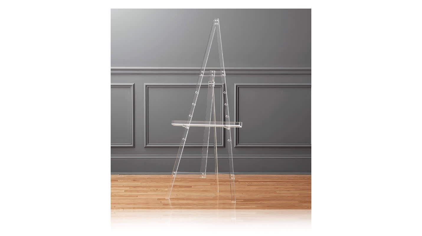 Transparent Tripod Easel