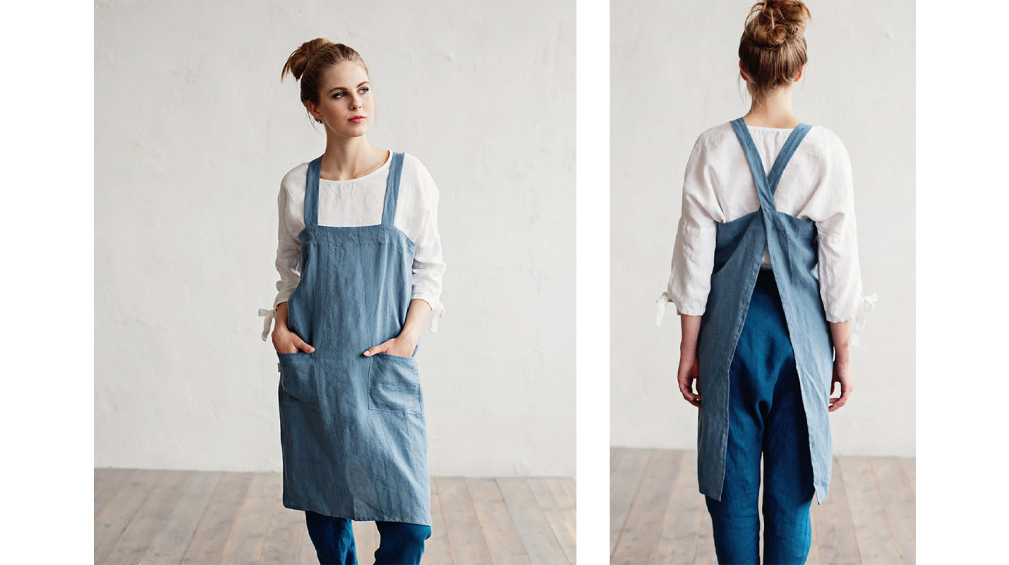 Artist Cross Back Apron