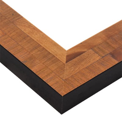 high gloss wood frame
