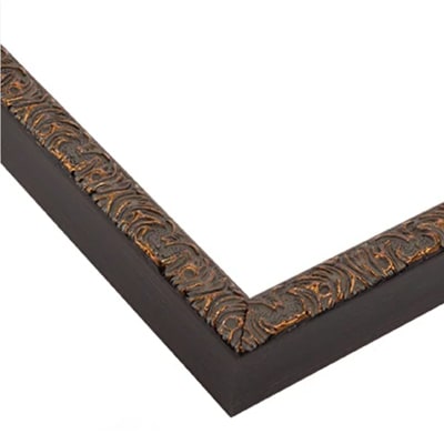 Ornate wood frame