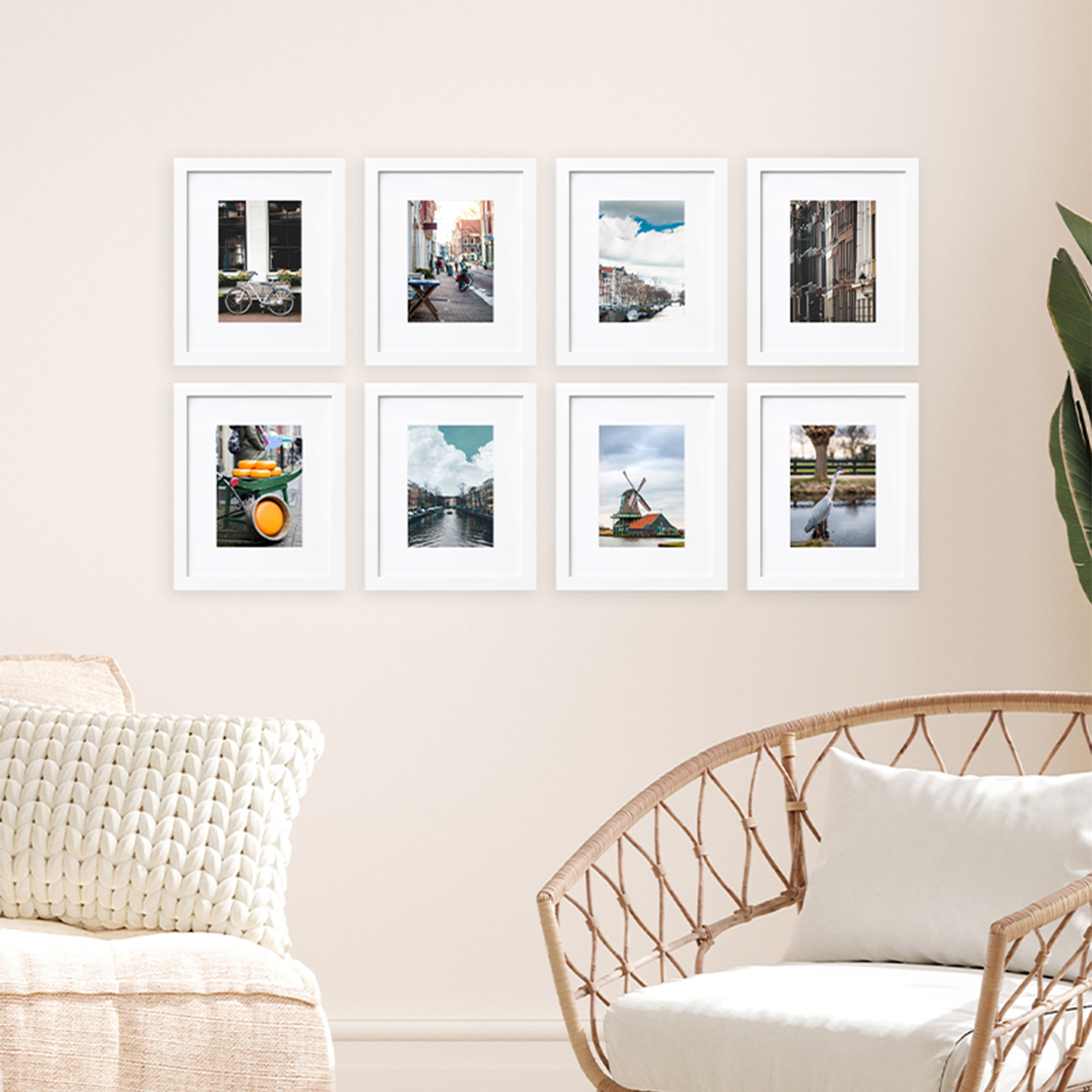 Picture Gallery Wall Small Photo Frame Set, Photo Frames