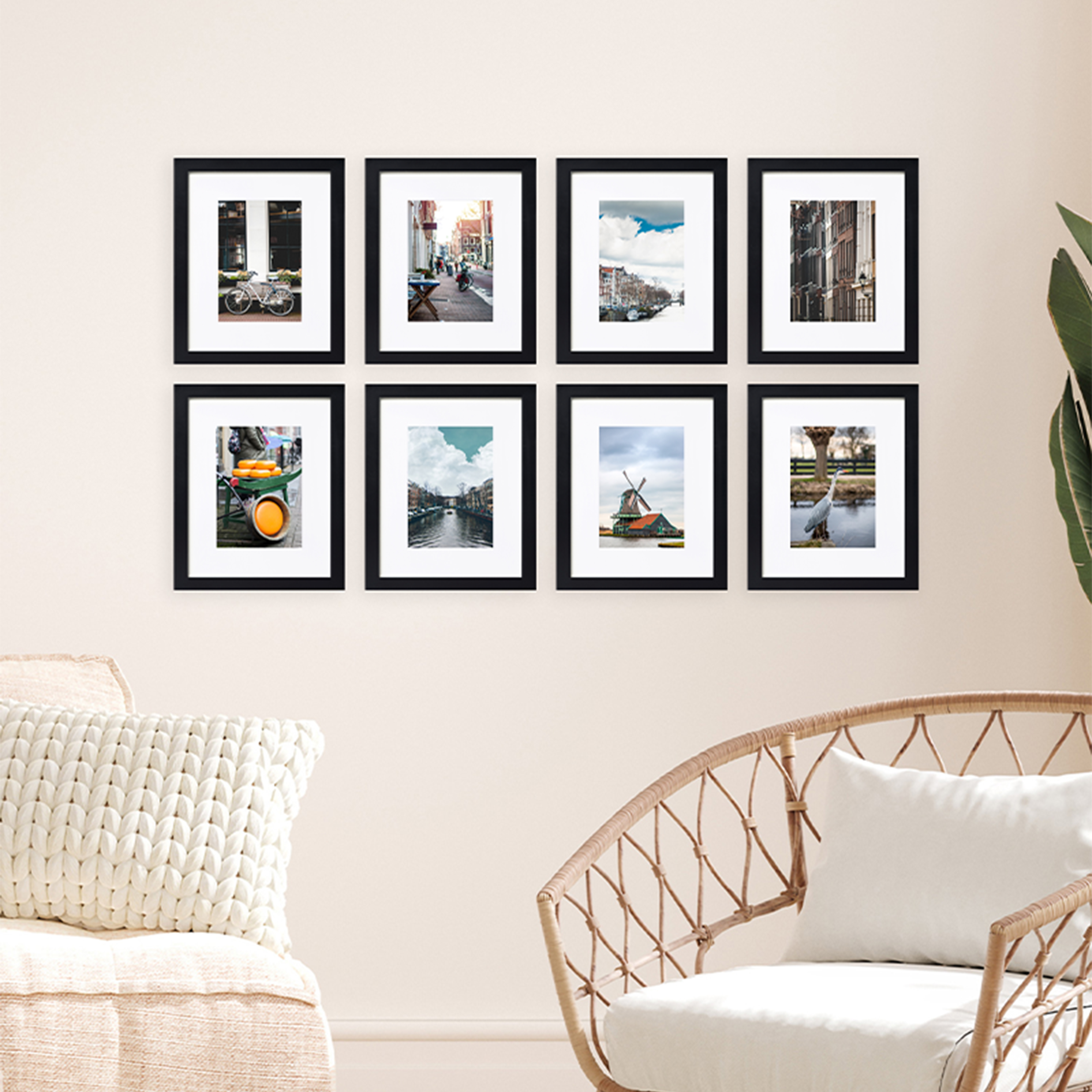 Picture Gallery Wall Small Photo Frame Set, Photo Frames