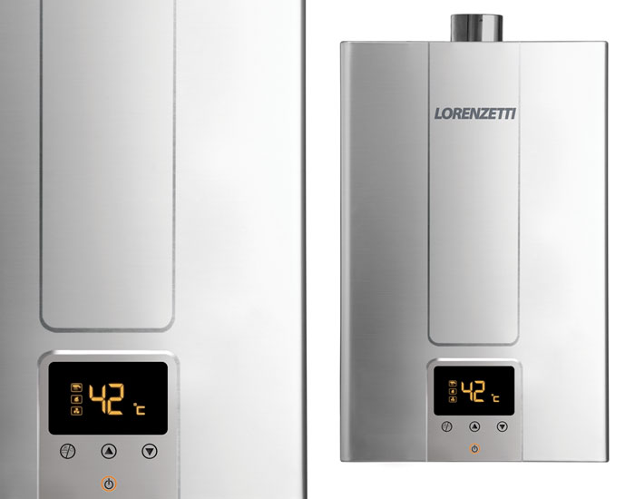 Lorenzetti amplia linha de aquecedores de água a gás na cor inox