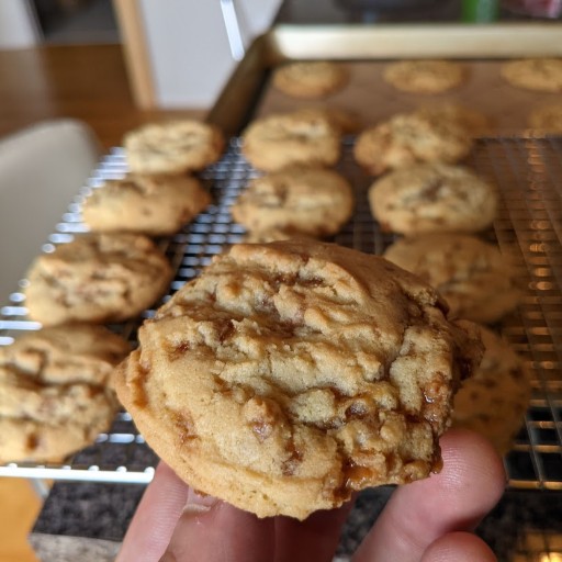 Biscuits aux pépites de caramel Skor