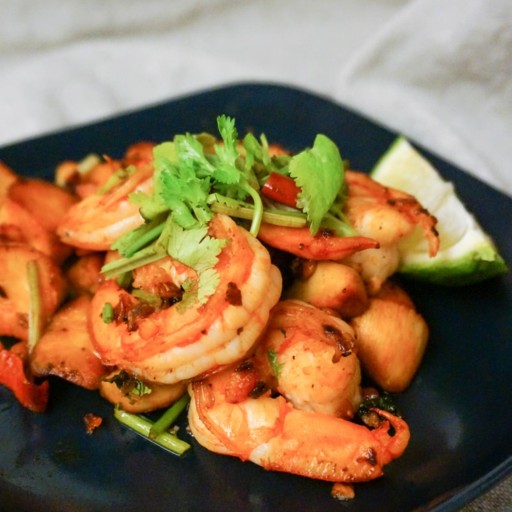 Grilled Shrimp with Lime and Hot Pepper