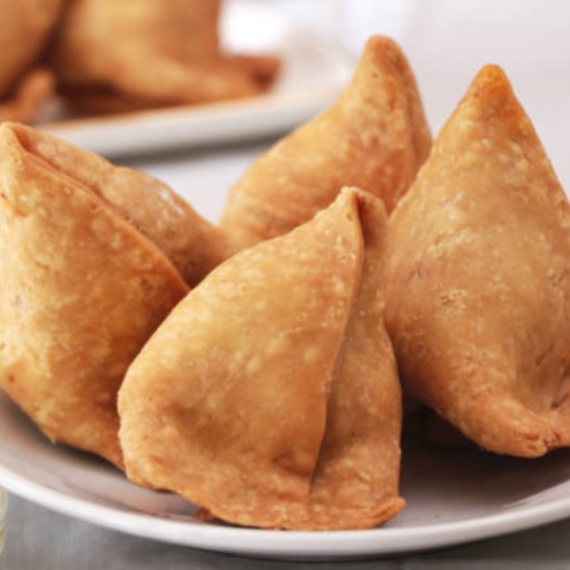 Asian Samosa with Chili Pepper