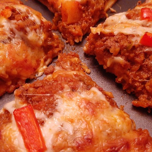 Pizza au sté caché!
