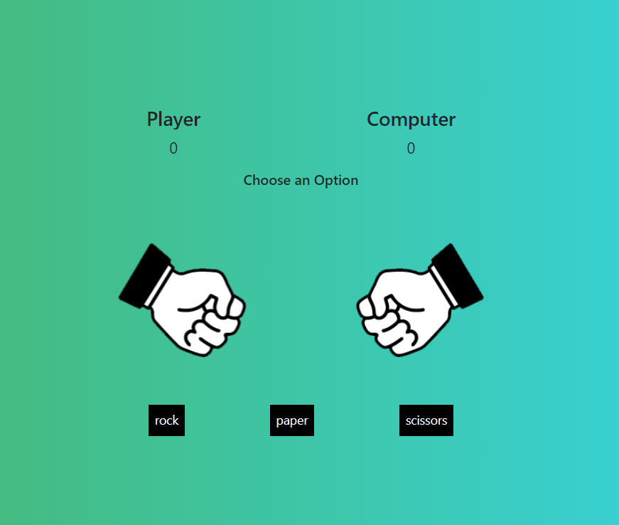 Rock, Paper, Scissors Game - Modern Adaptation