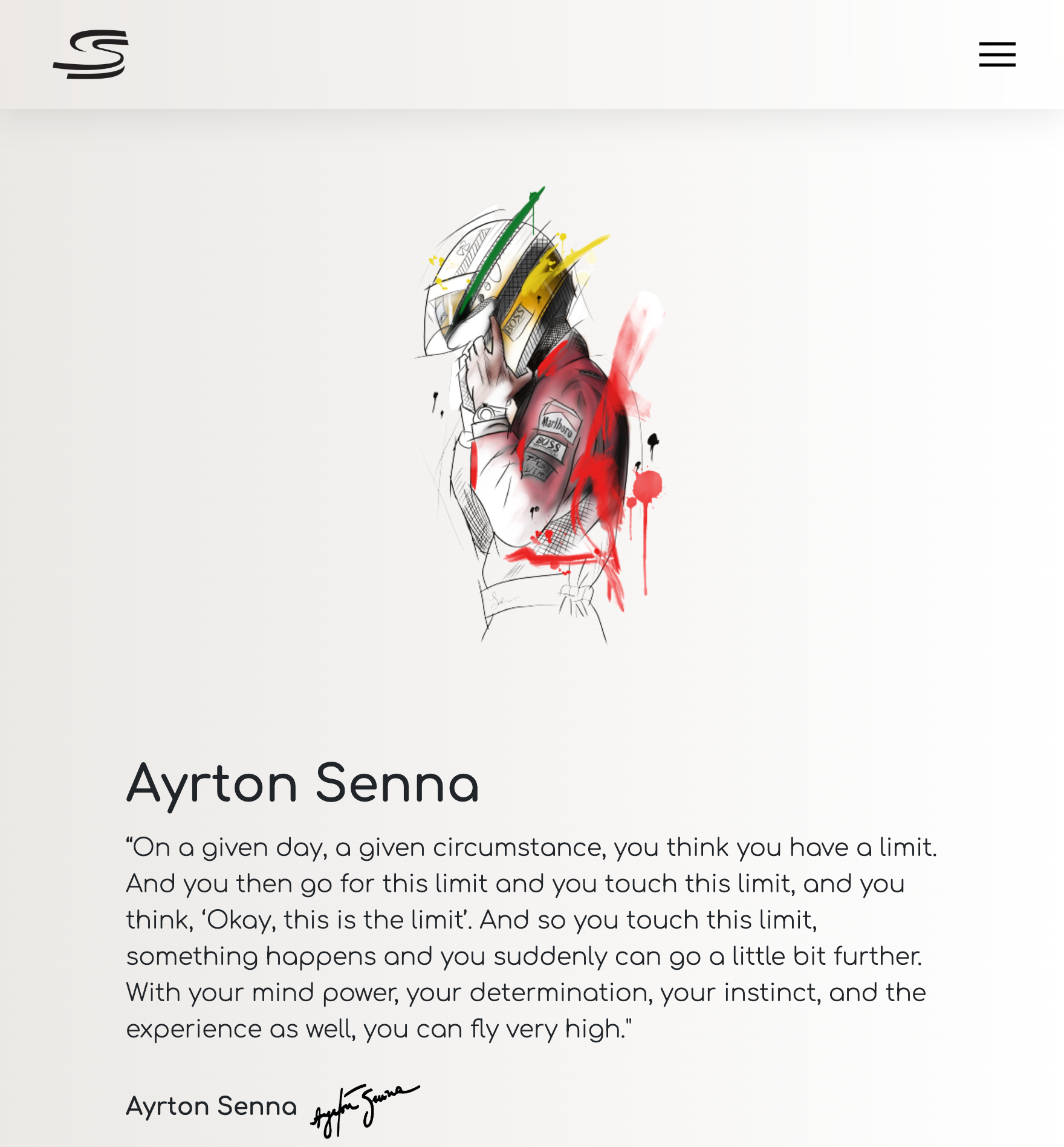 Ayrton Senna - Tribute