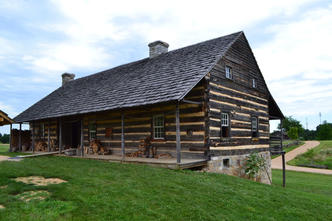 1820s American farm image