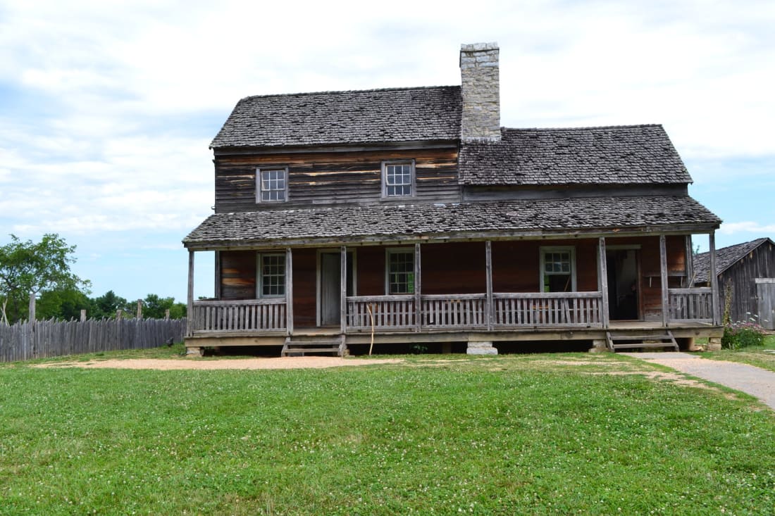 1850s American farm image