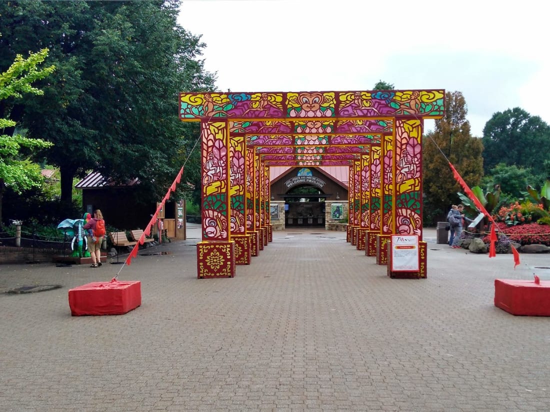 A 100-foot-long entry way ushers visitors into the opening piazza, where the only question is where to go first? image