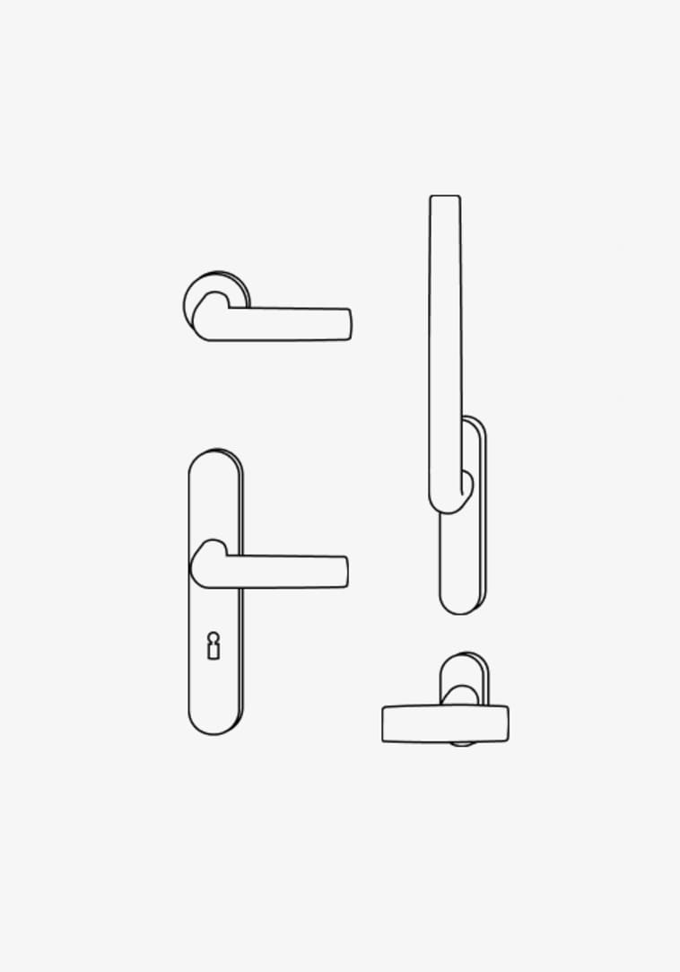 Pictogram of the cohesive design at FSB.