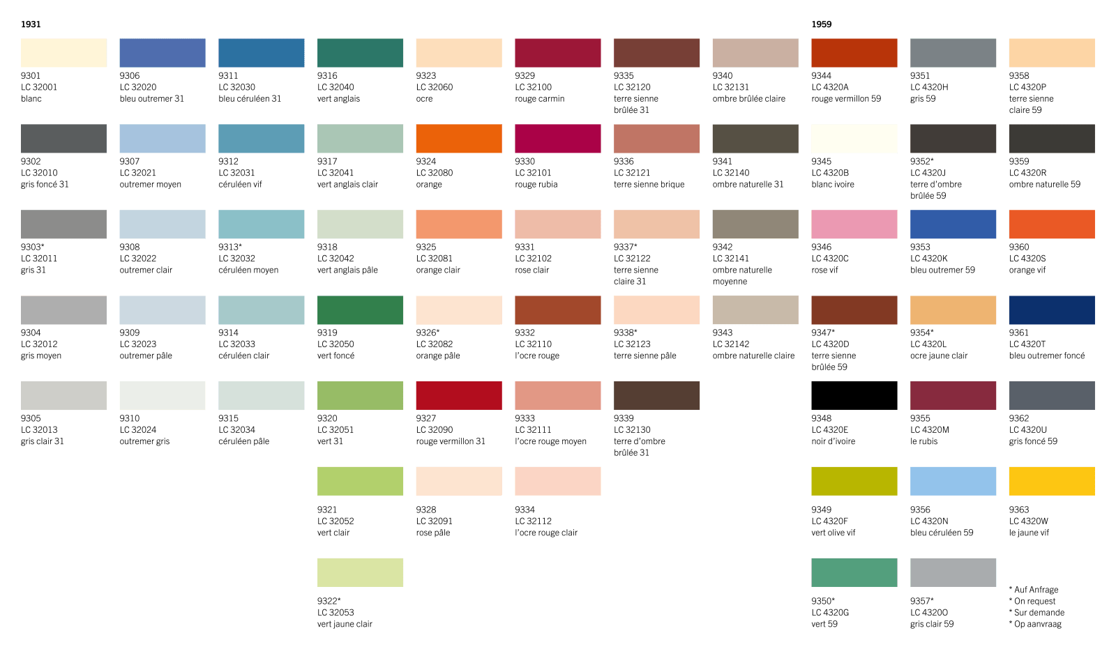 FSB + Les Couleurs® Le Corbusier® — Color Worlds for Architecture