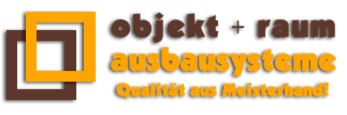 Logo objekt + raum ausbausysteme