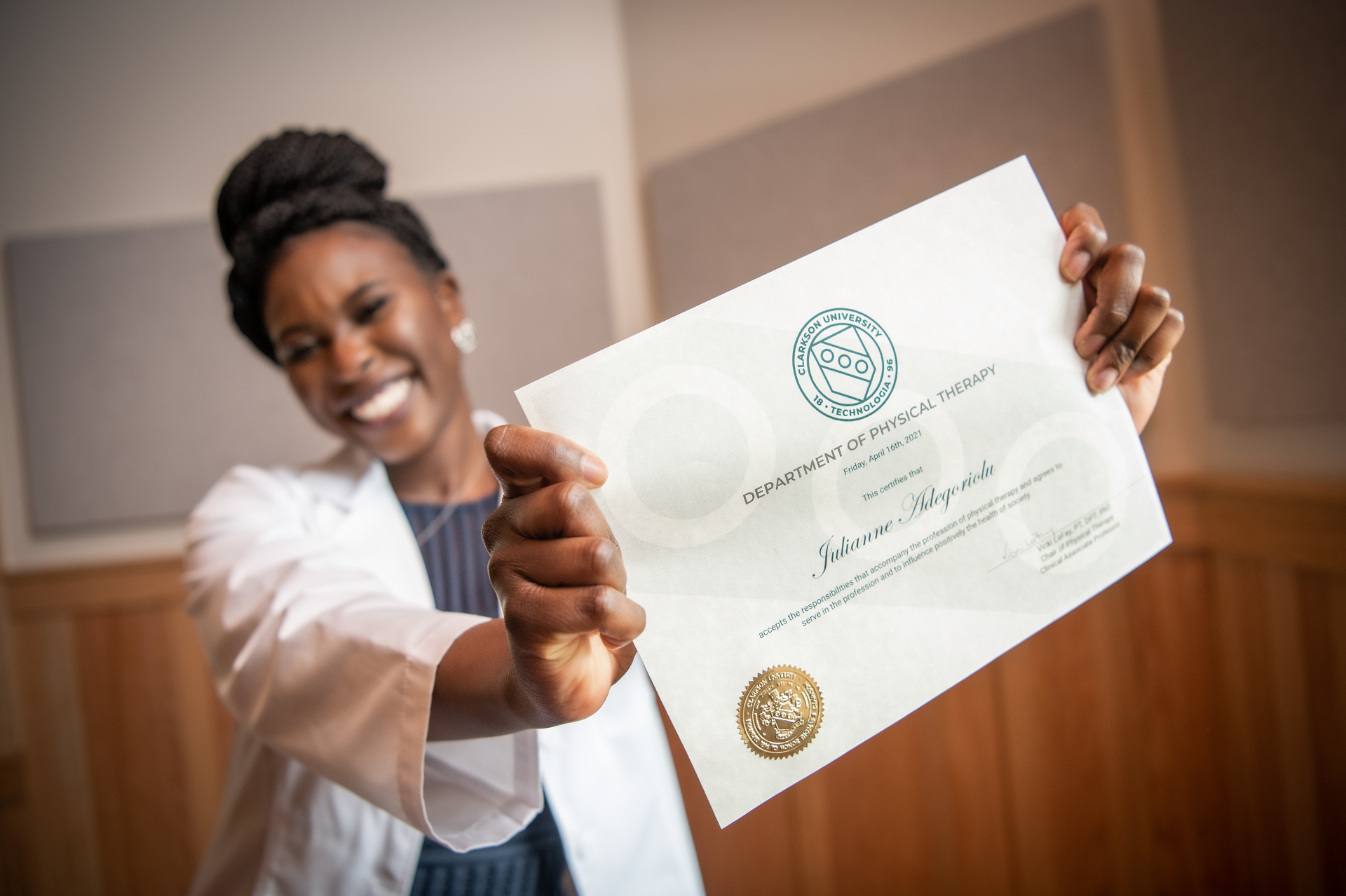 Physical Therapy White Coat