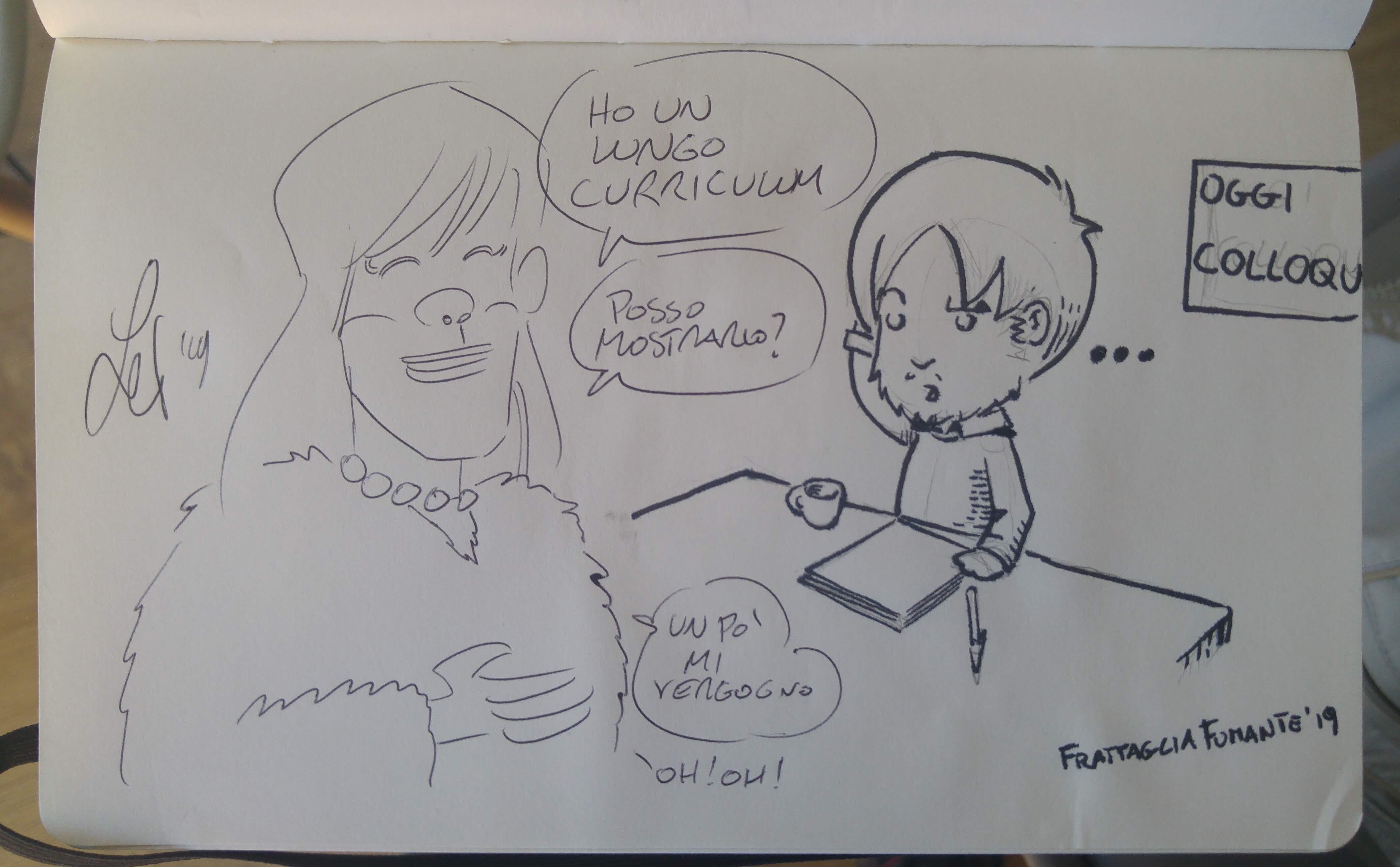 vignetta con ortolani
