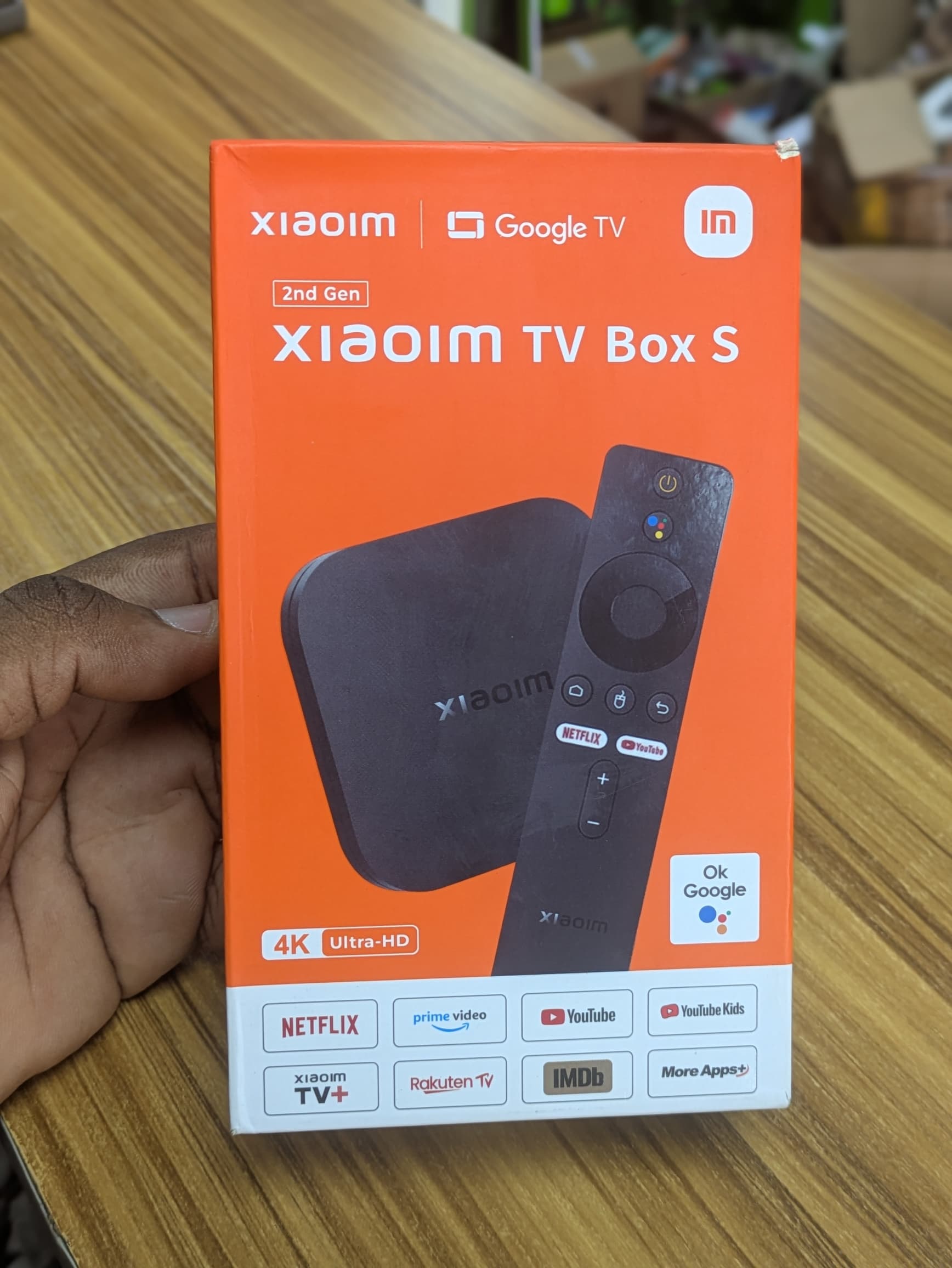 Xiaoim TV Box S 2nd Gen Android 15 Rom 16GB Ram 2GB