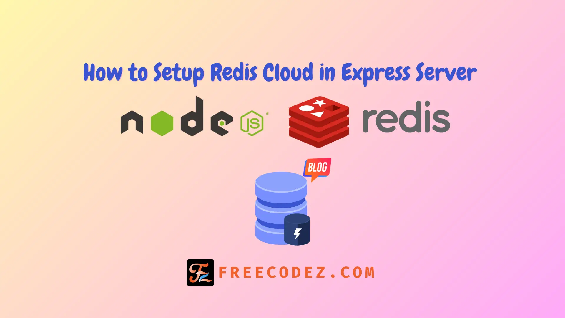 How to setup Redis Cloud in Node.js, Server side caching | Author : admin