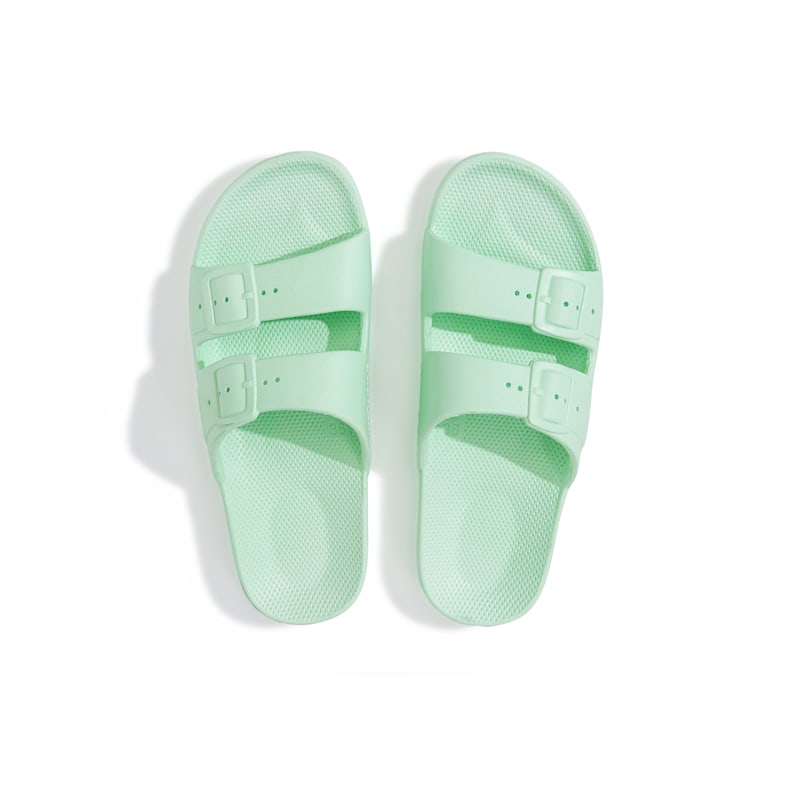 Green slides shoes hotsell