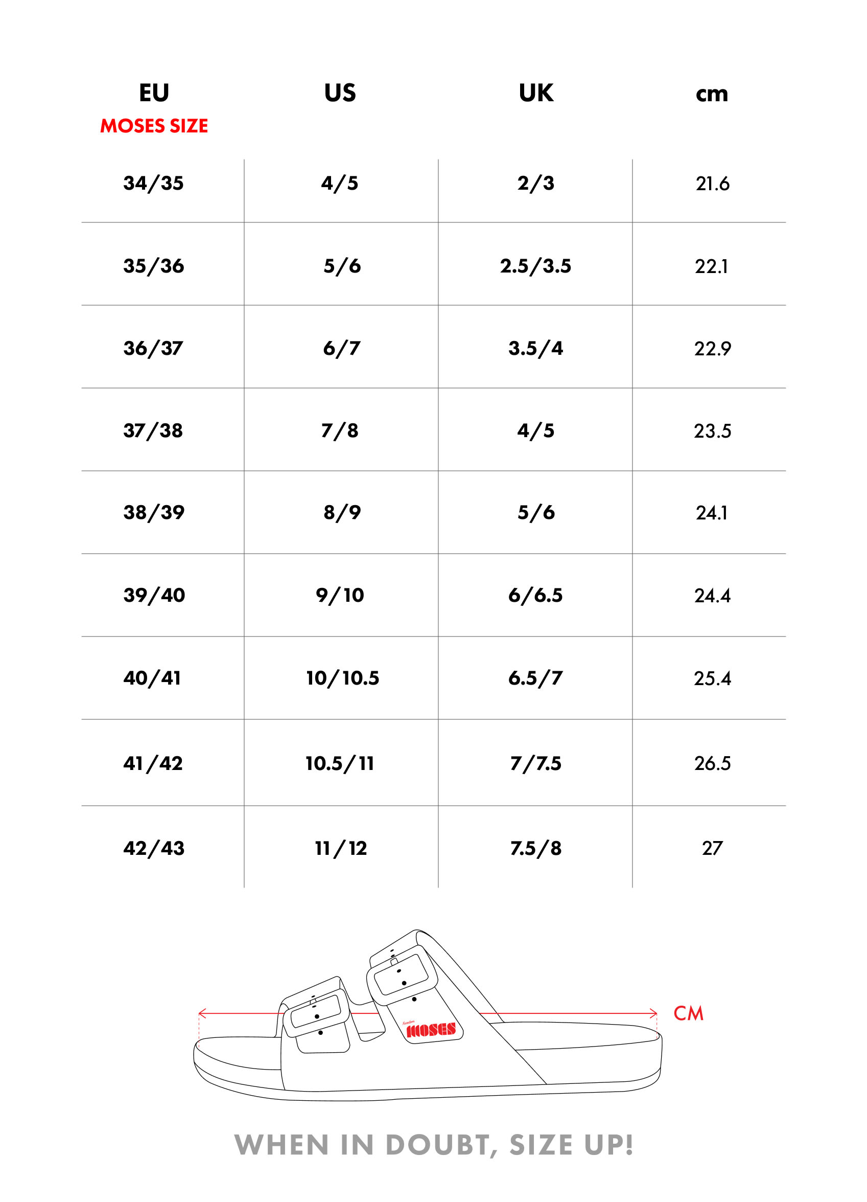 Size Guide Women