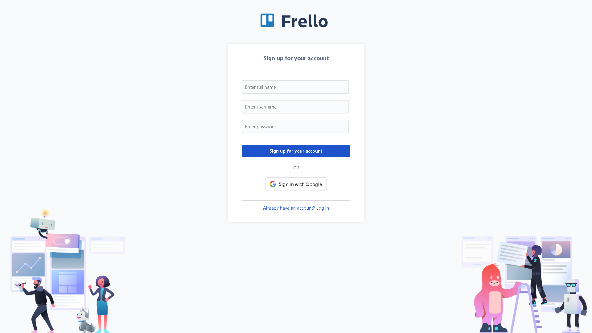 sign-up-page Login image