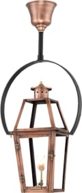 Acadian Half Yoke Copper Lantern by Primo