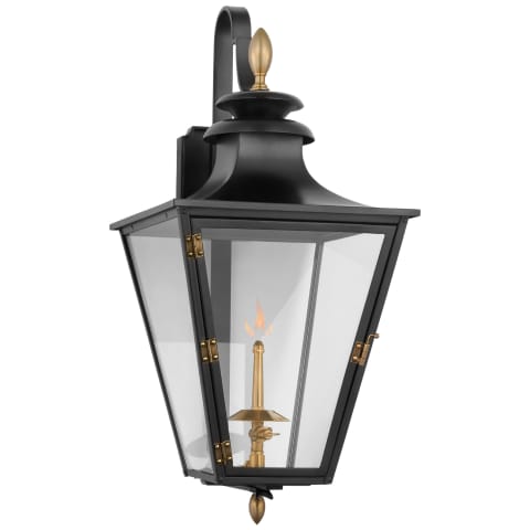 Albermarle Small Bracketed Gas Wall Lantern by Visual Comfort