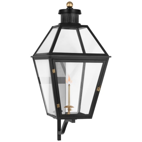 Stratford XL Bracketed Gas Wall Lantern by Visual Comfort