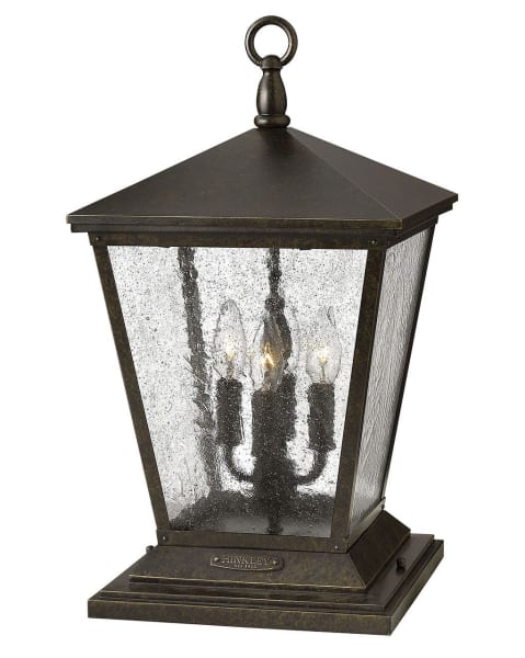 Trellis Large Pier Mount Lantern 12v