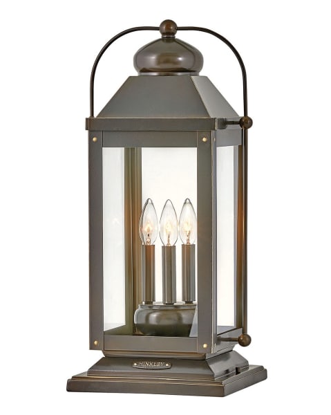 Anchorage Large Pier Mount Lantern 12v
