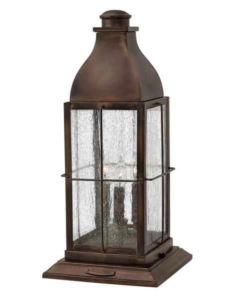Bingham Large Pier Mount Lantern 120v