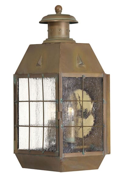 Nantucket Large Wall Mount Lantern