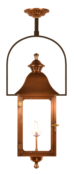 Antler Hill Post Mount Gas or Electric Lantern