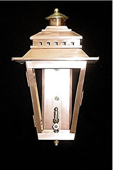 Ashley Street Copper Gas Wall Lantern