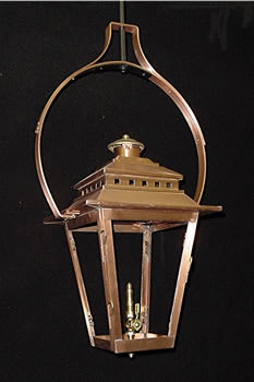 Ashley Street Yoke Mounted Hanging Outdoor Lantern