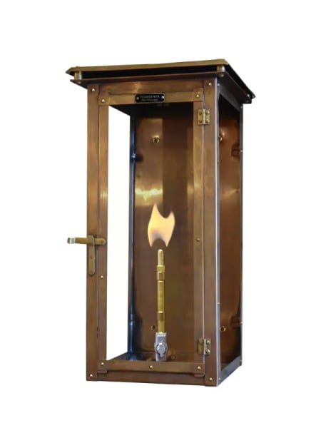 Lakeview Electric 13" Flush Mount Wall Outdoor Lantern