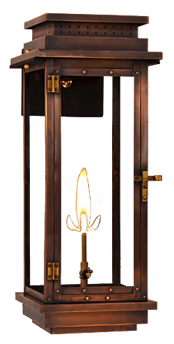 Contempo Wall Mount Lantern by The CopperSmith