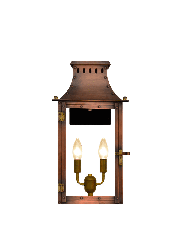 Small Plantation Lantern, Antique Brass – High Street Market