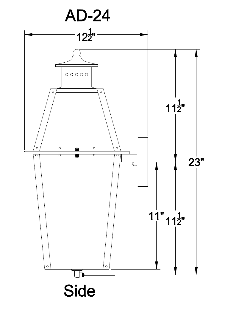 https://res.cloudinary.com/french-market-lanterns/image/upload/c_limit,dpr_2.0,f_auto,h_700,q_auto,w_700/v1/Primo%20web%20images/Lantern%20Spec%20Sheets%20With%20Accessories/Acadian/Dimensions_-_Wall_Mount_Side_ye7jrn.png?_i=AB