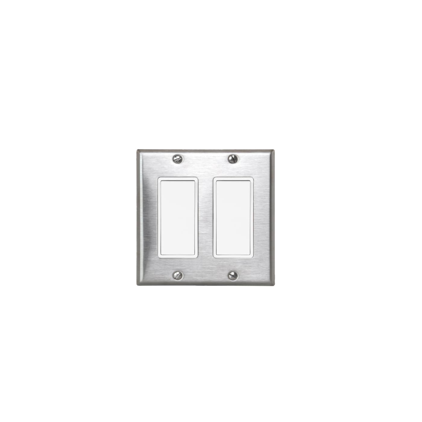 Single Simple Switch Wall Plate and Gang Box - 20 Amp Per Pole