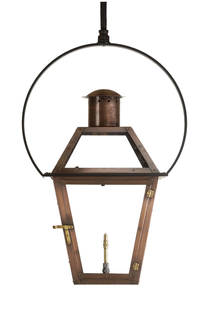 Mountain Brook Lantern Pendant Light Rustic Copper Outdoor Gas -    Copper lantern, Rustic pendant light fixture, Lantern pendant lighting